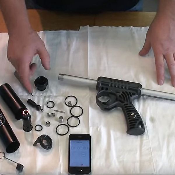 Сборка на время подводного ружья "Каюк"